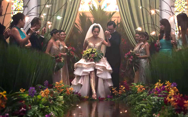 crazy rich asians wedding dress